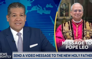 Those who want to participate can visit the eCatholic website to “take a moment to offer a message of prayer, encouragement, or support” and submit a video. Credit: "EWTN News Nightly"/Screenshot