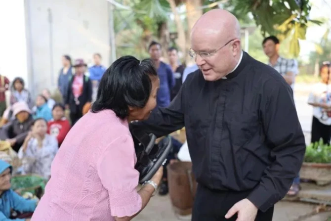 Monsignor Roger Landry in Vietnam April 2025