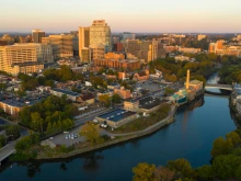 Downtown Wilmington, Delaware.