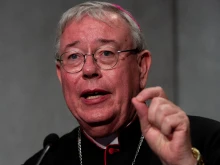 Cardinal Jean-Claude Hollerich, S.J., pictured at the Vatican on Oct. 10, 2018, before he received the red hat.